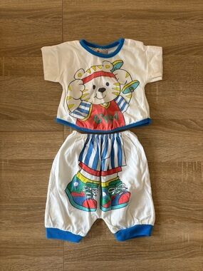 vintage baby set size 12 months